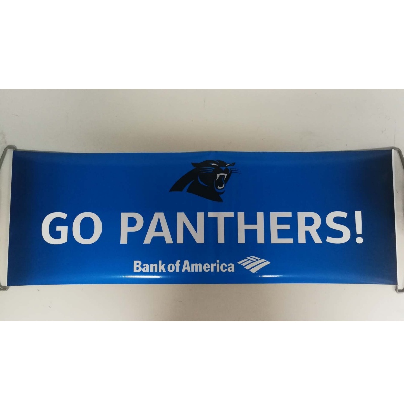 Egyedi Logo Kézi Held Roller Banner- Panthers 24x68CM